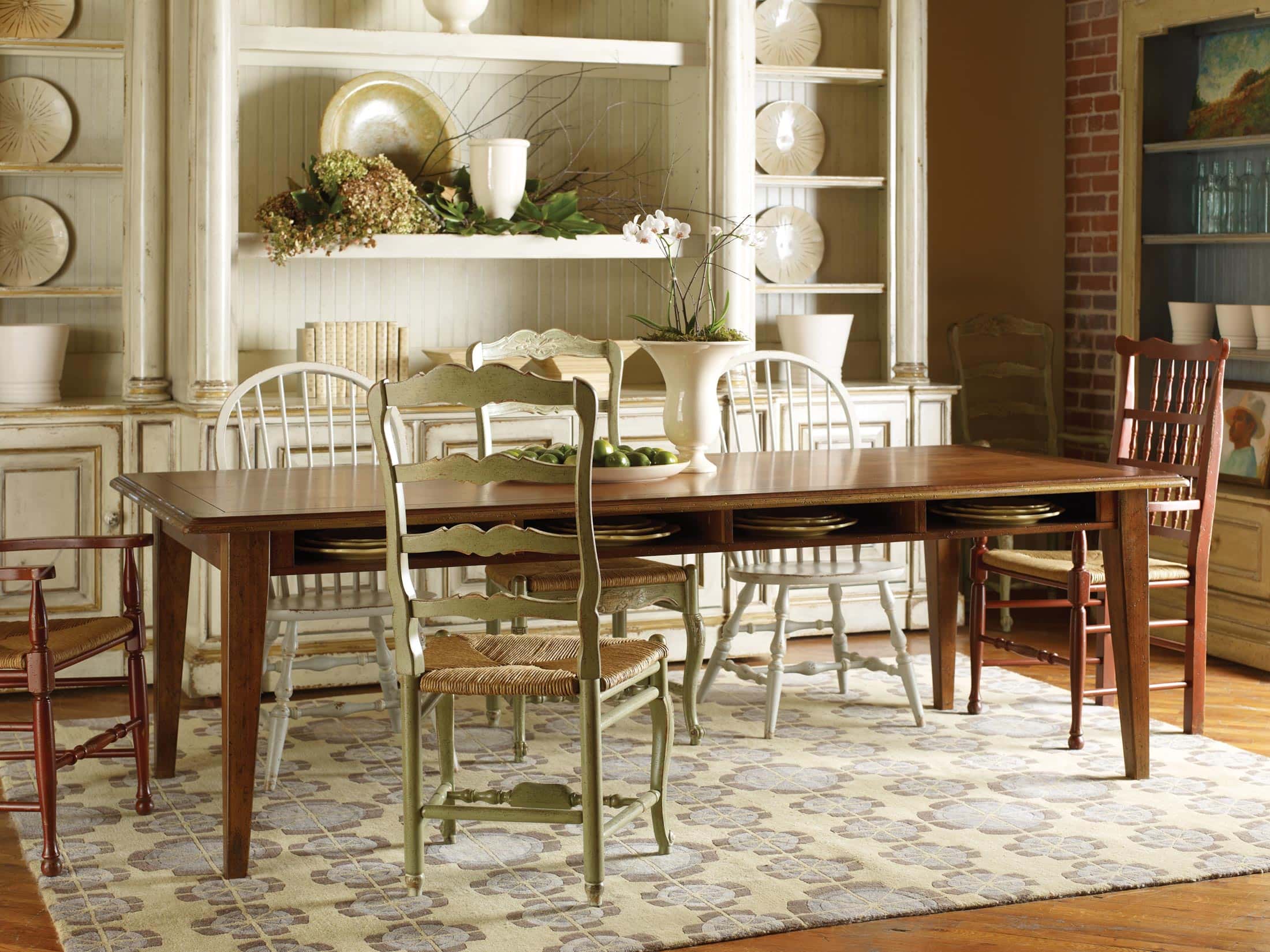 Estate Dining Table by Habersham in a dining room
