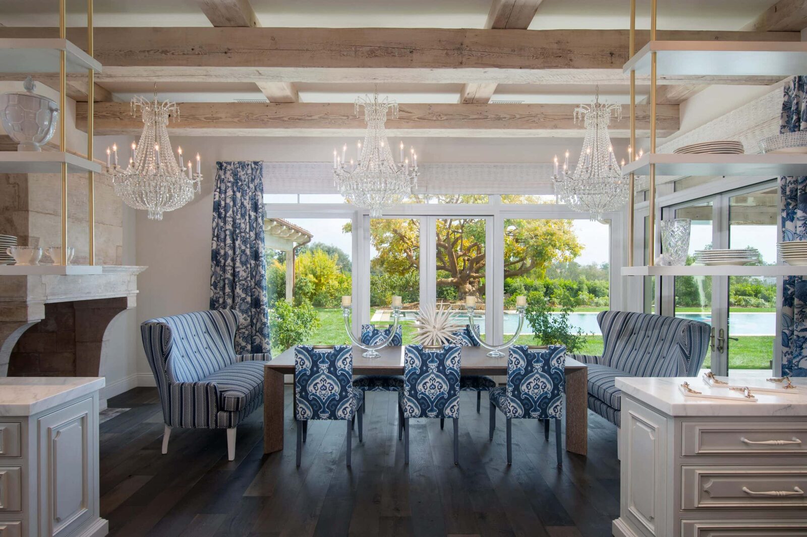 Lago Lindo dining room, a Habersham project