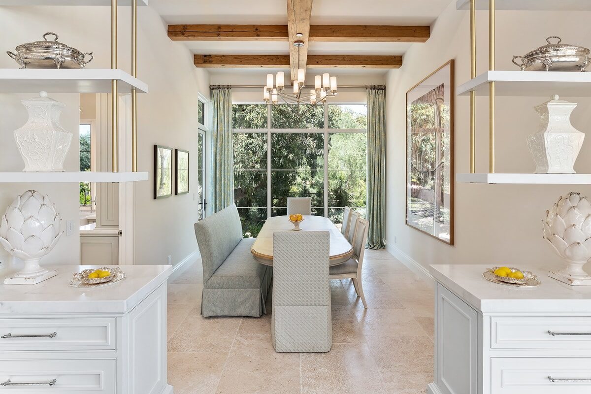 Santa Barbara dining room, a Habersham project